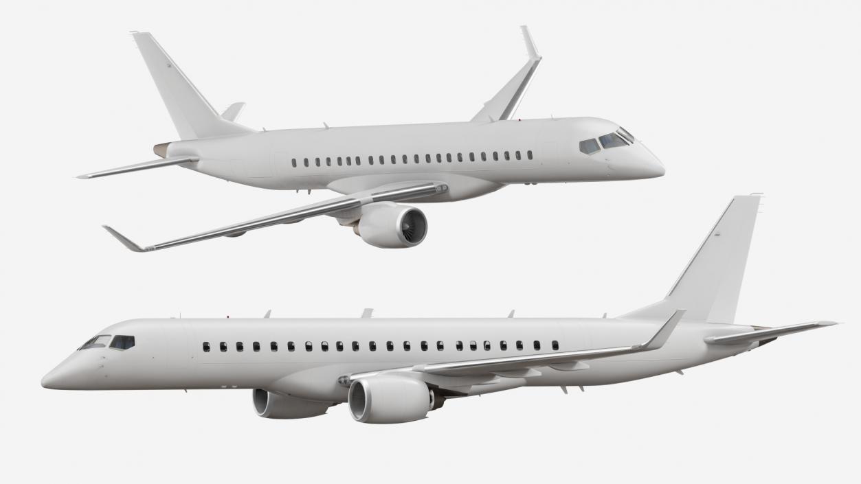 3D model Regional Jet Retracted Landing Gear