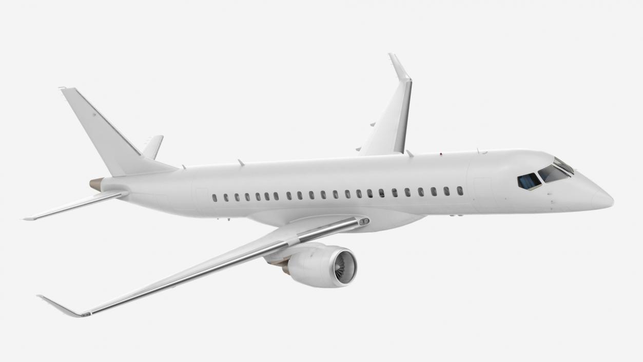 3D model Regional Jet Retracted Landing Gear