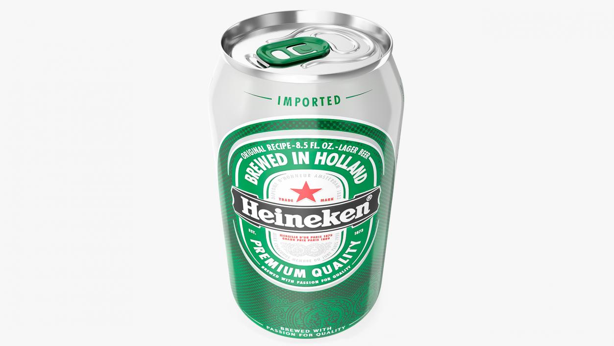 Heineken Beer Can 3D