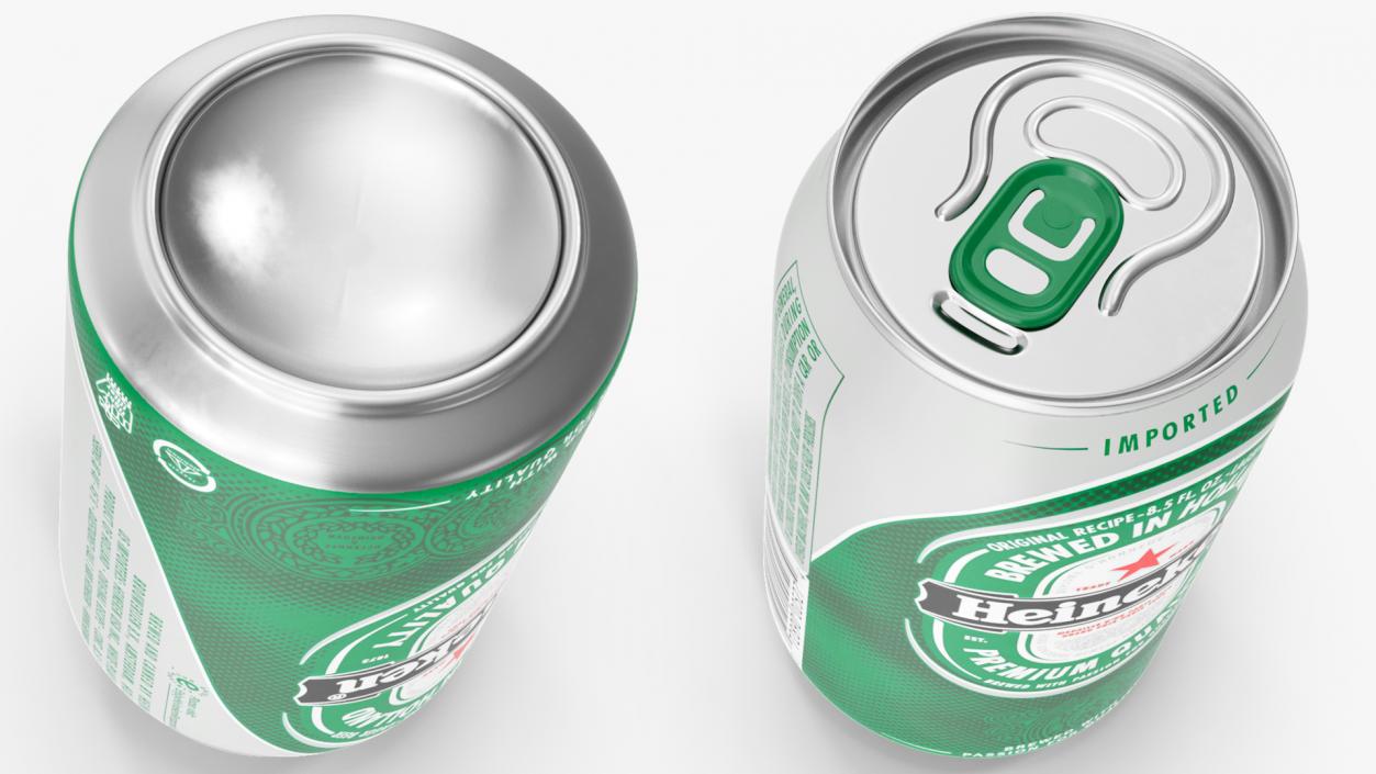 Heineken Beer Can 3D