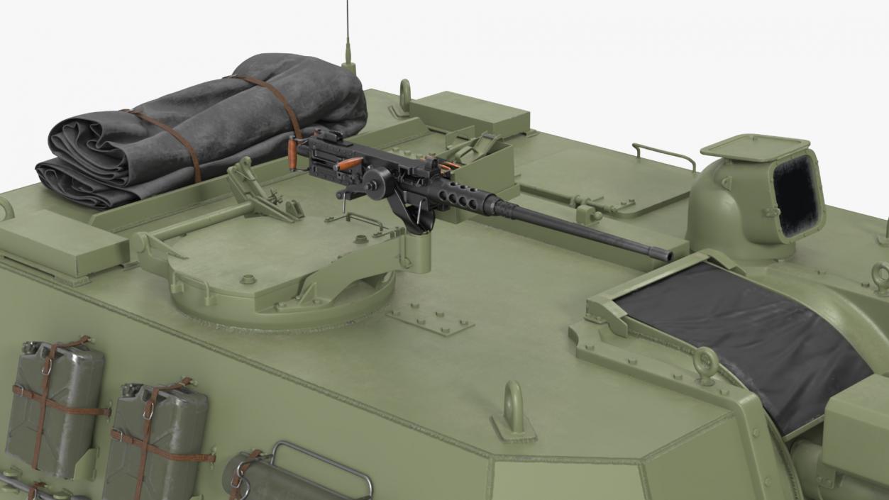 3D Self Propelled Artillery System Rigged model