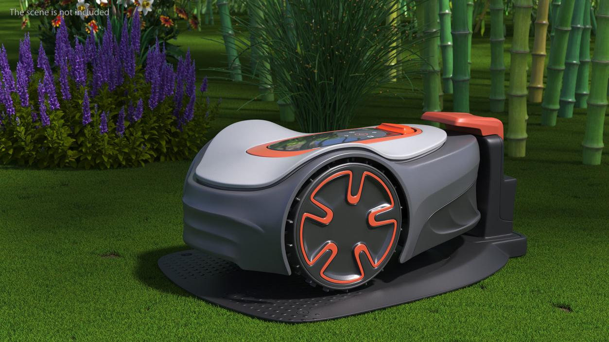 3D Robotic Lawn Mower model