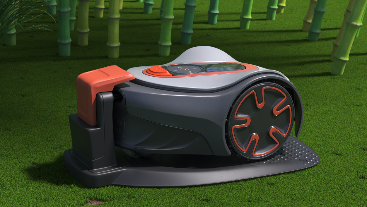 3D Robotic Lawn Mower model