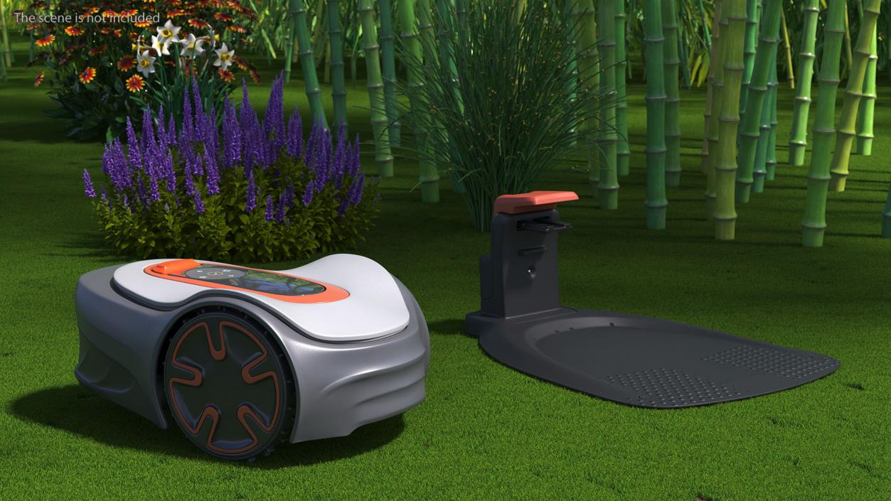 3D Robotic Lawn Mower model