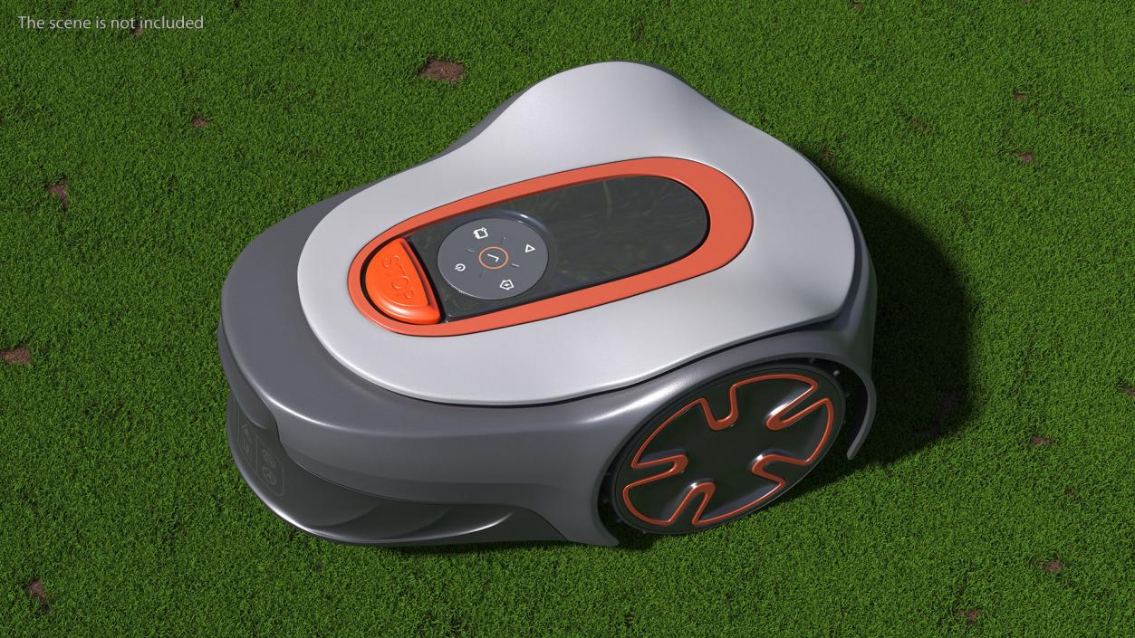 3D Robotic Lawn Mower model