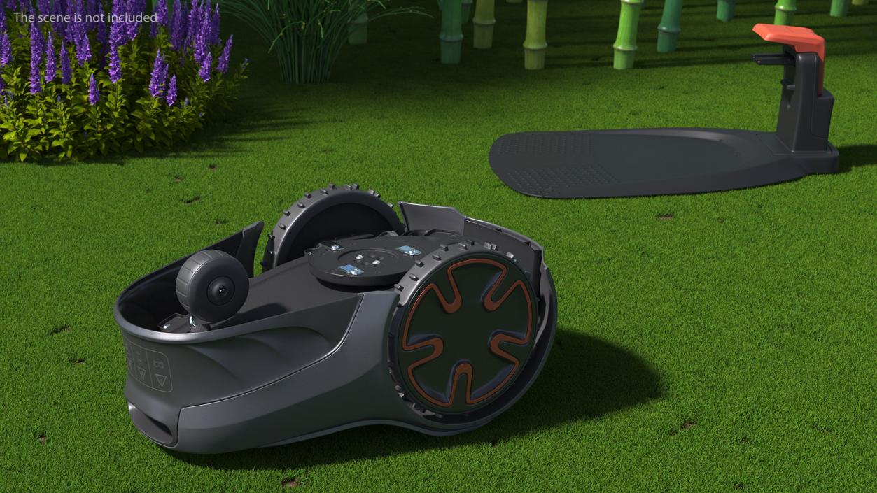 3D Robotic Lawn Mower model