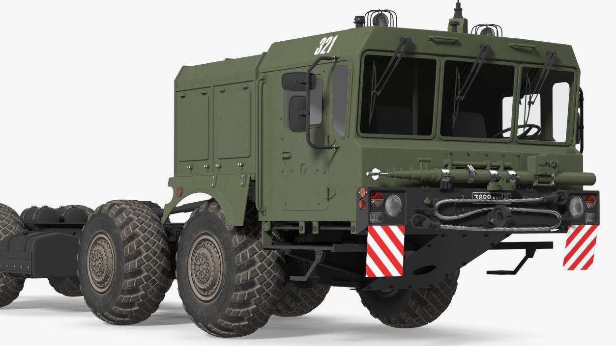 MZKT-7930 Astrolog Army 8x8 Transporter 3D model