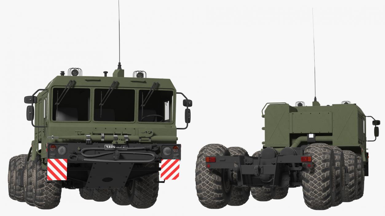 MZKT-7930 Astrolog Army 8x8 Transporter 3D model