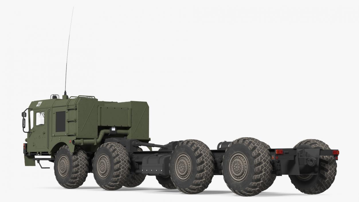 MZKT-7930 Astrolog Army 8x8 Transporter 3D model