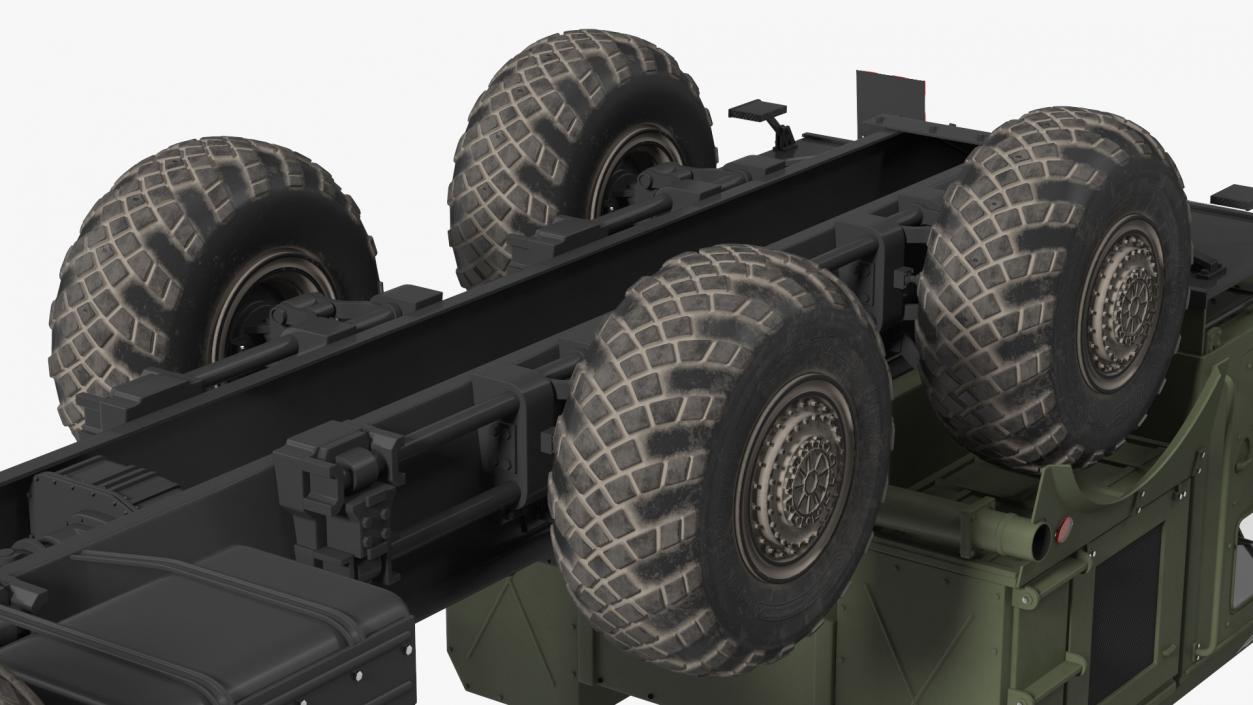 MZKT-7930 Astrolog Army 8x8 Transporter 3D model