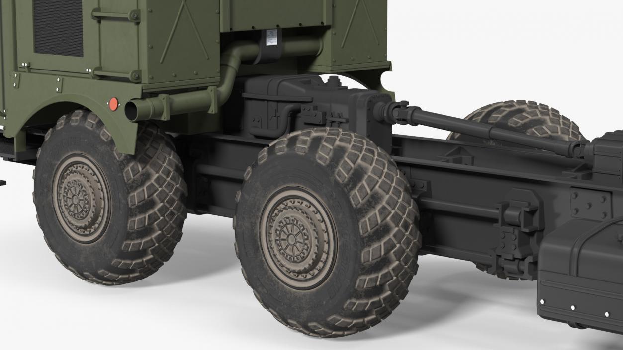 MZKT-7930 Astrolog Army 8x8 Transporter 3D model