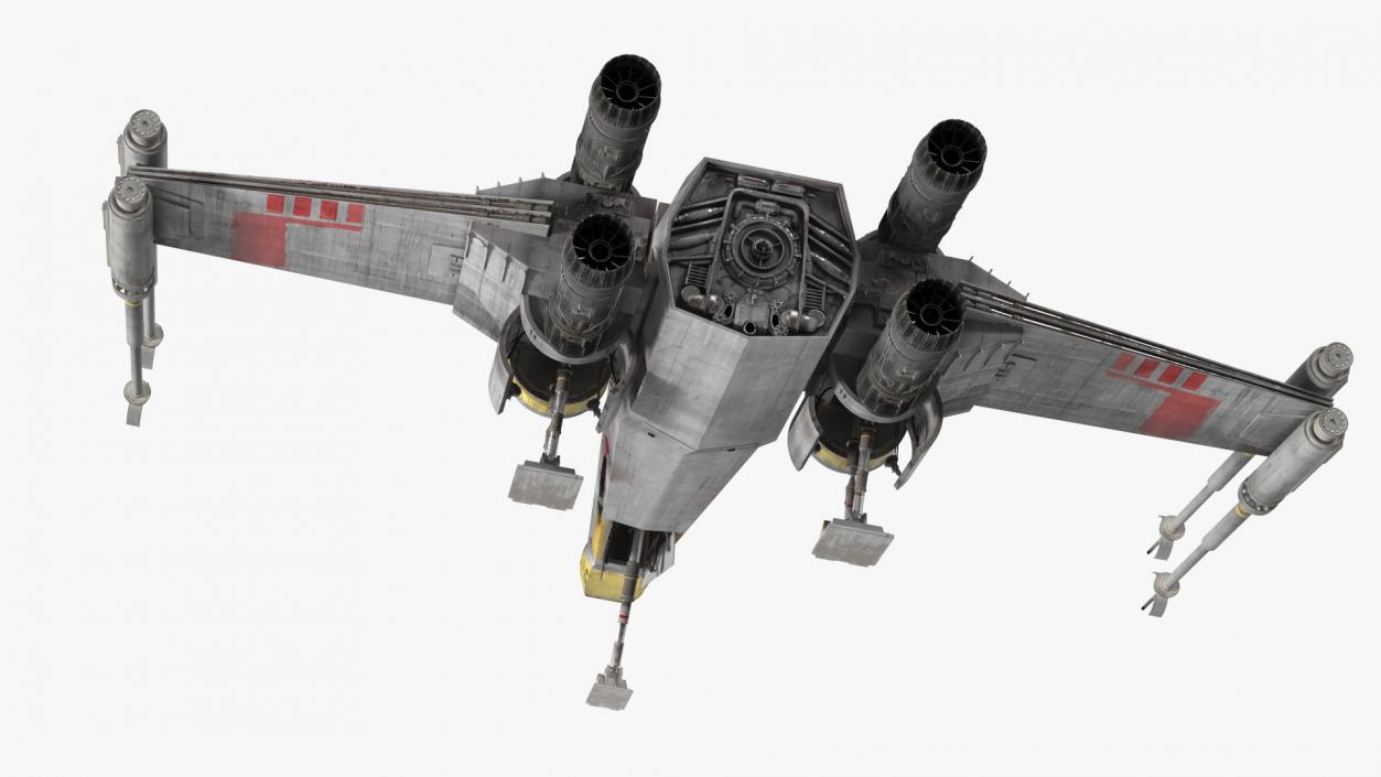 Star Wars X-Wing Fighter 3D model