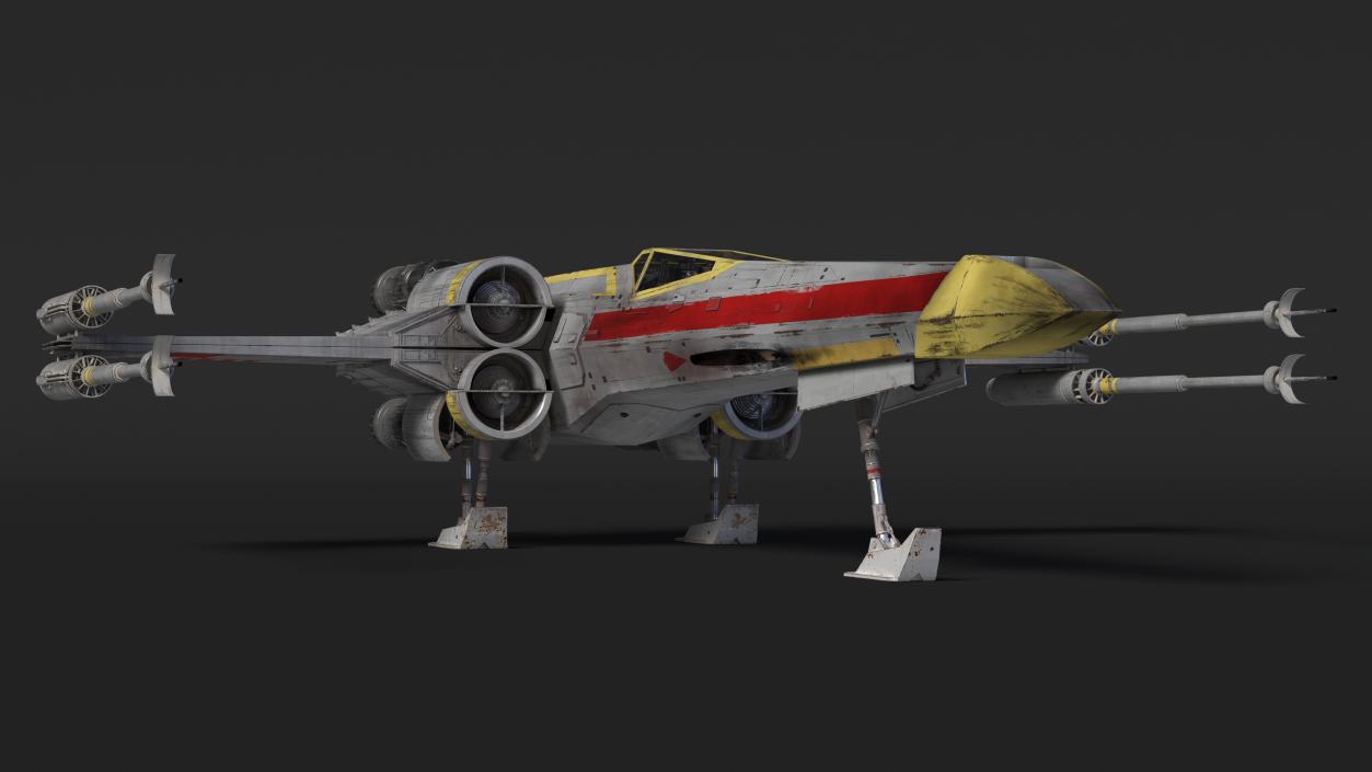 Star Wars X-Wing Fighter 3D model