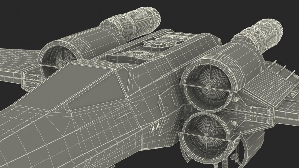 Star Wars X-Wing Fighter 3D model