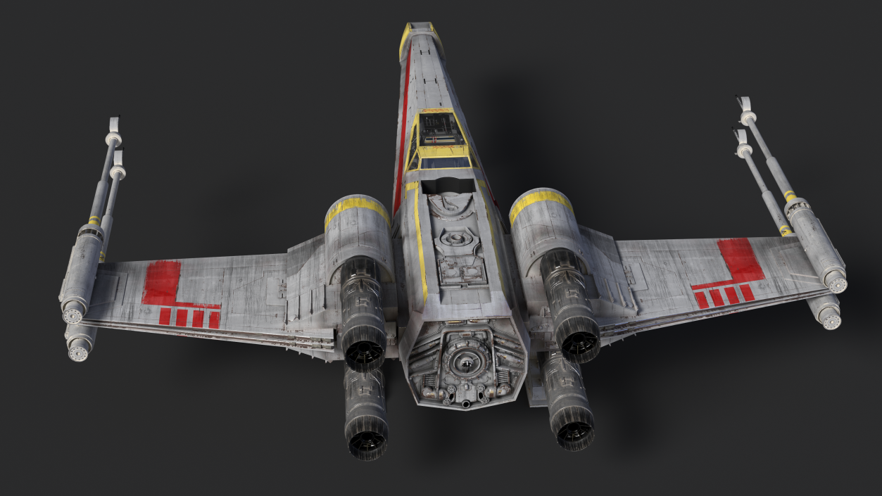 Star Wars X-Wing Fighter 3D model