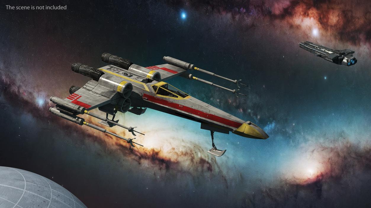 Star Wars X-Wing Fighter 3D model