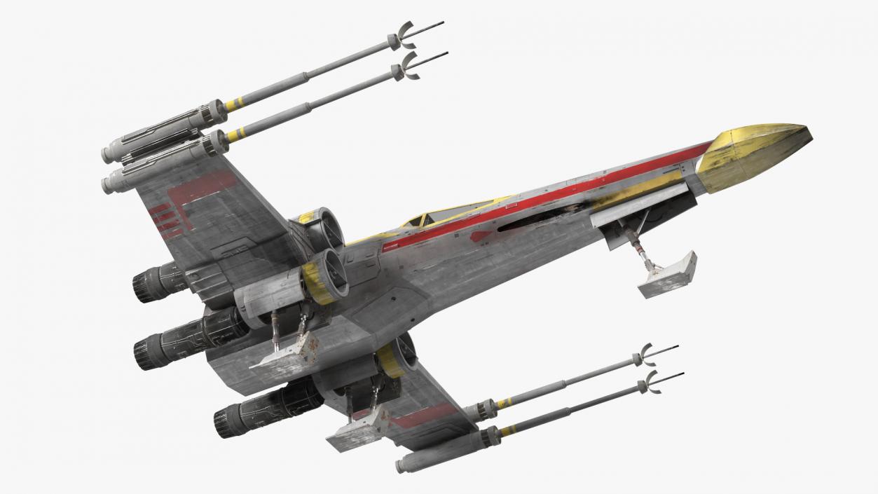 Star Wars X-Wing Fighter 3D model