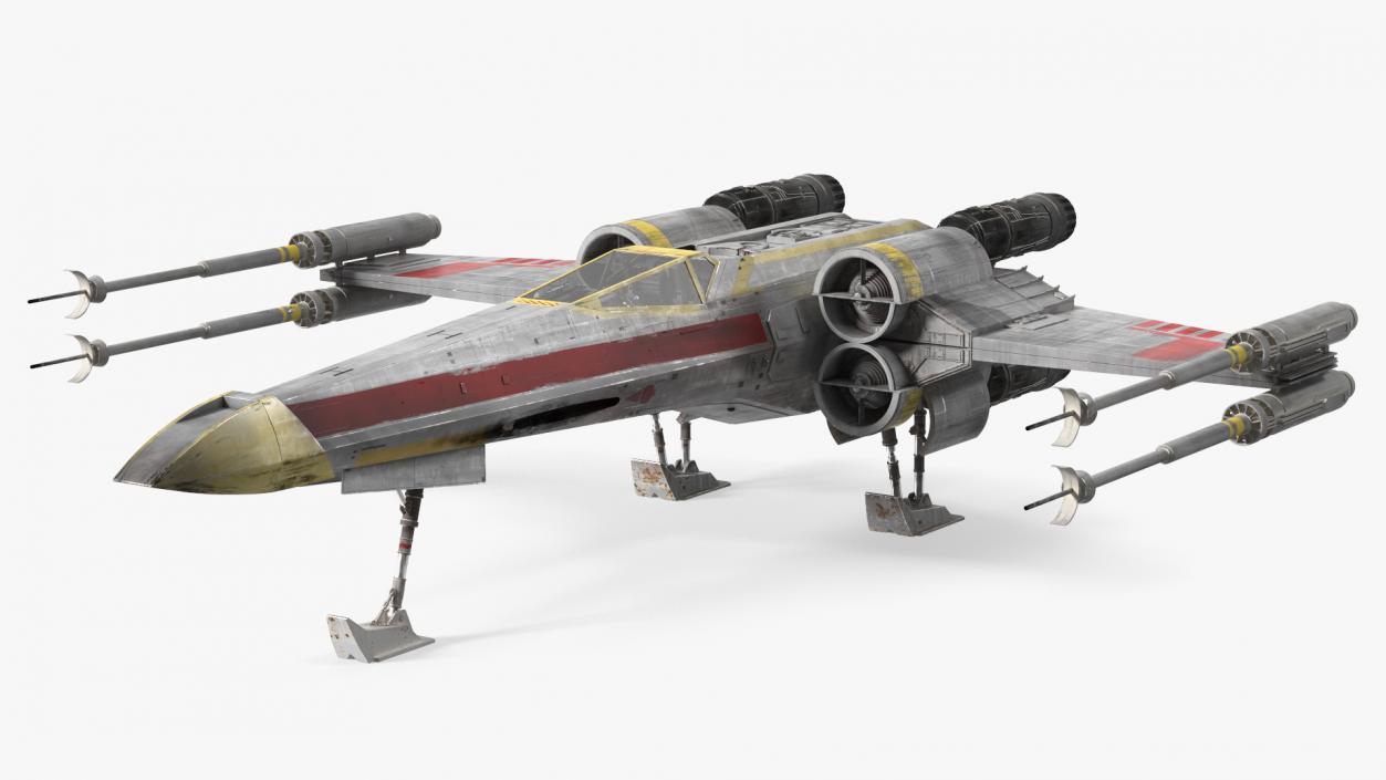 Star Wars X-Wing Fighter 3D model