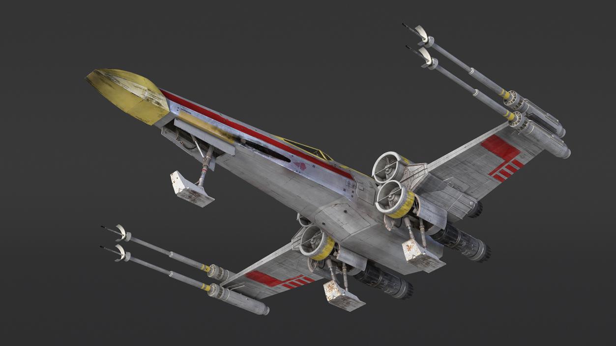 Star Wars X-Wing Fighter 3D model