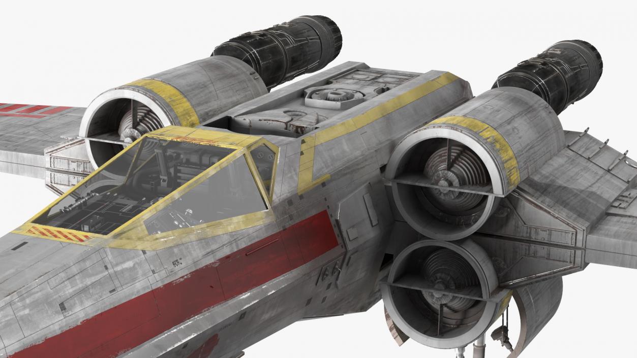 Star Wars X-Wing Fighter 3D model