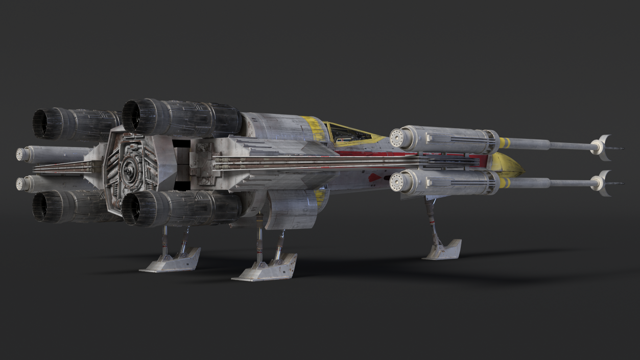 Star Wars X-Wing Fighter 3D model