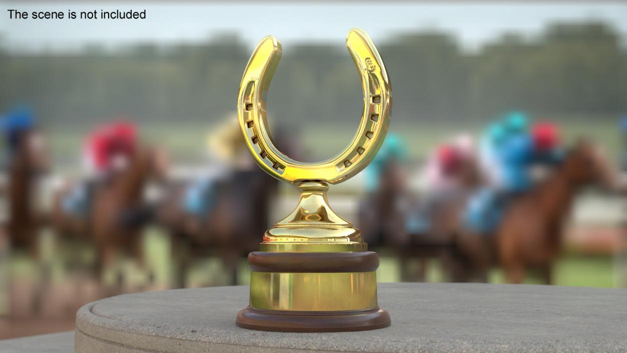 Golden Horseshoe Award 2 3D model