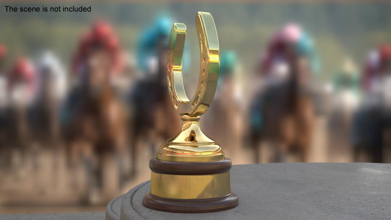 Golden Horseshoe Award 2 3D model