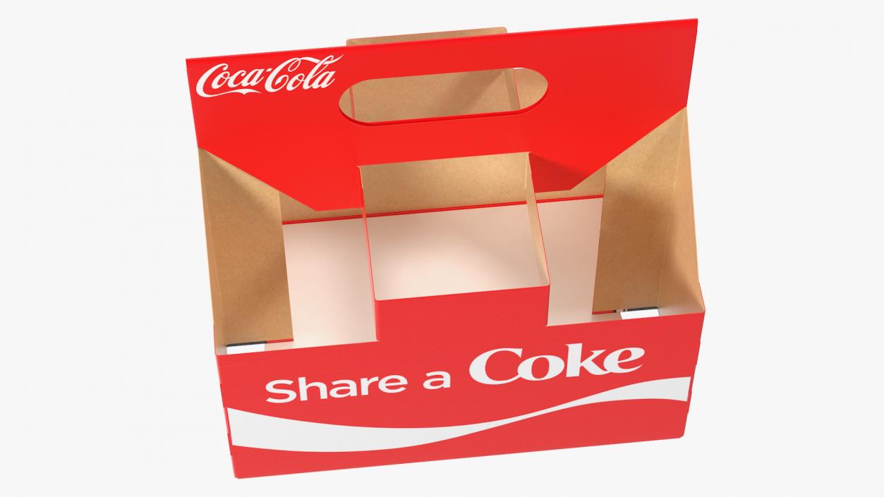 Coca Cola Bottle Package 3D model