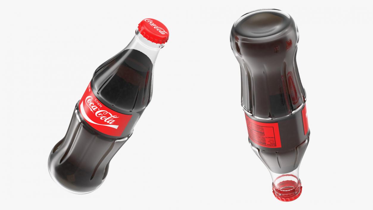 Coca Cola Bottle Package 3D model