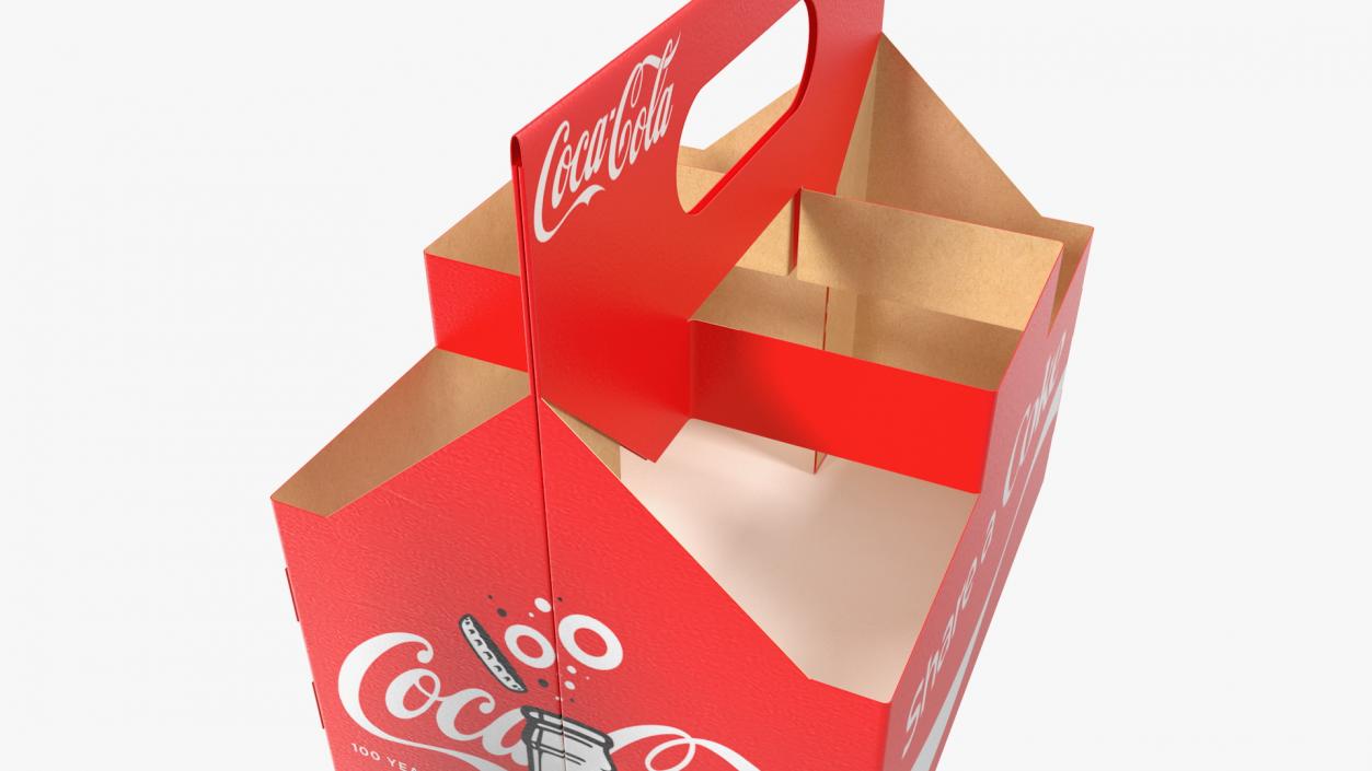 Coca Cola Bottle Package 3D model