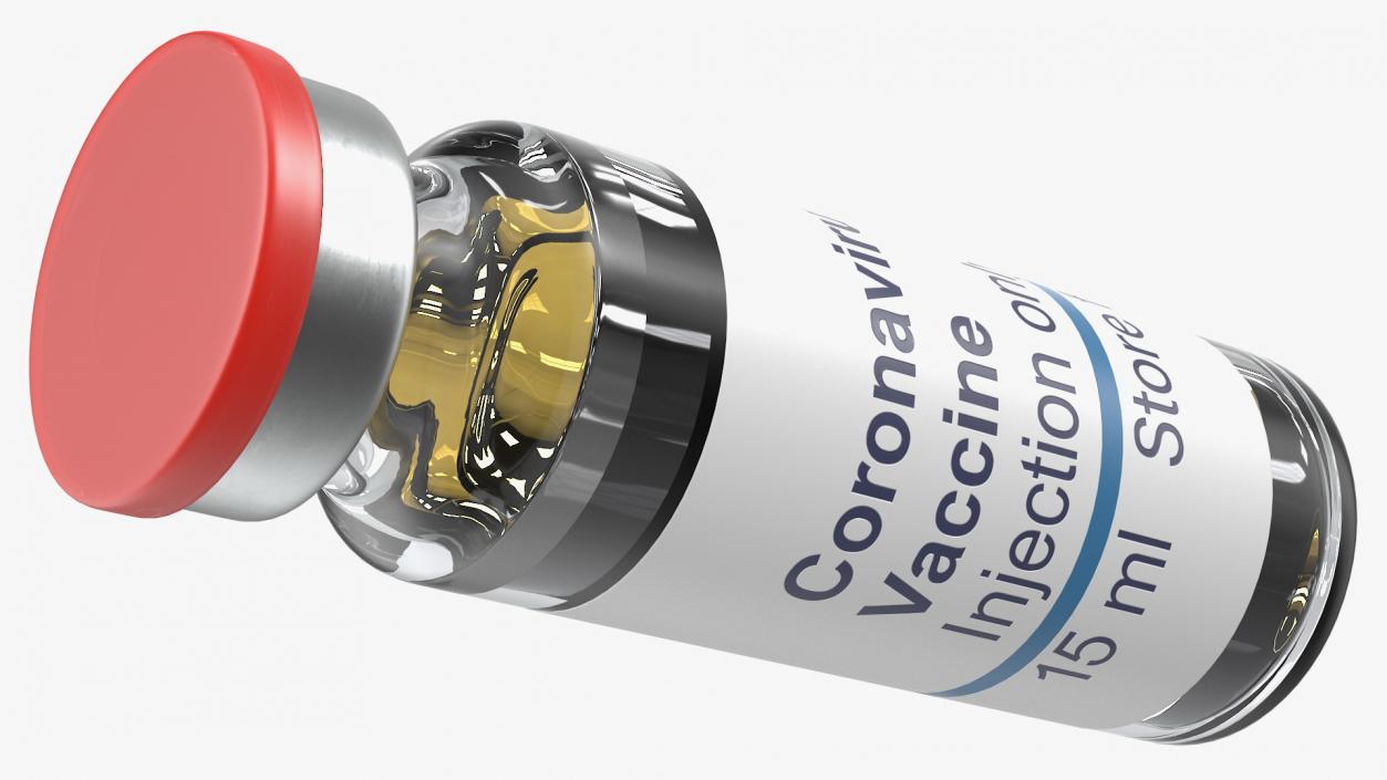 3D model Coronavirus 2019 with Vaccine Collection