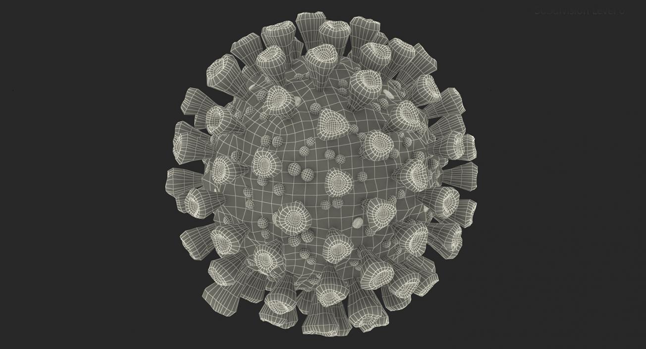 3D model Coronavirus 2019 with Vaccine Collection