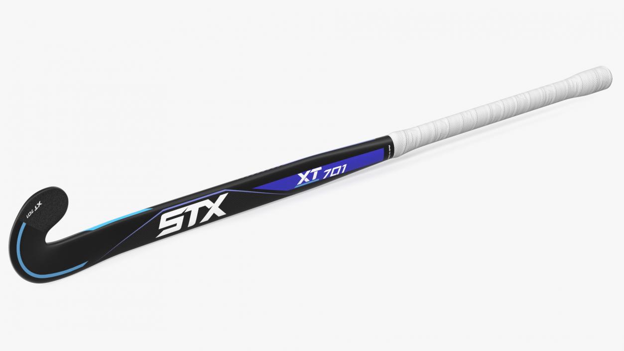 3D STX XT701 Field Hockey Stick Blue model