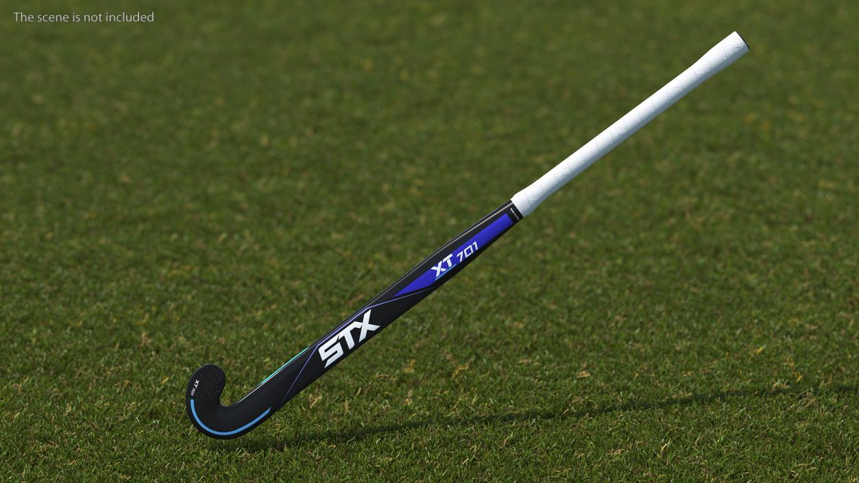 3D STX XT701 Field Hockey Stick Blue model