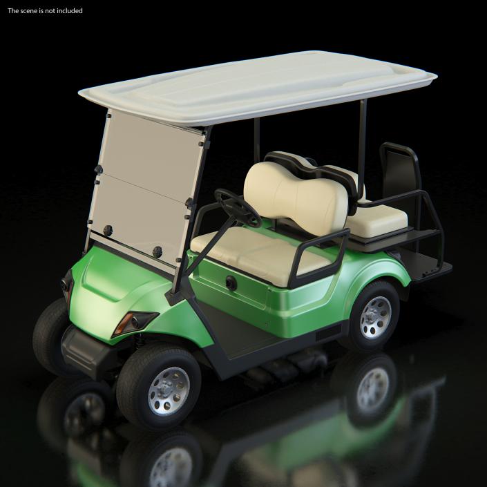 3D model Golf Cars Collection