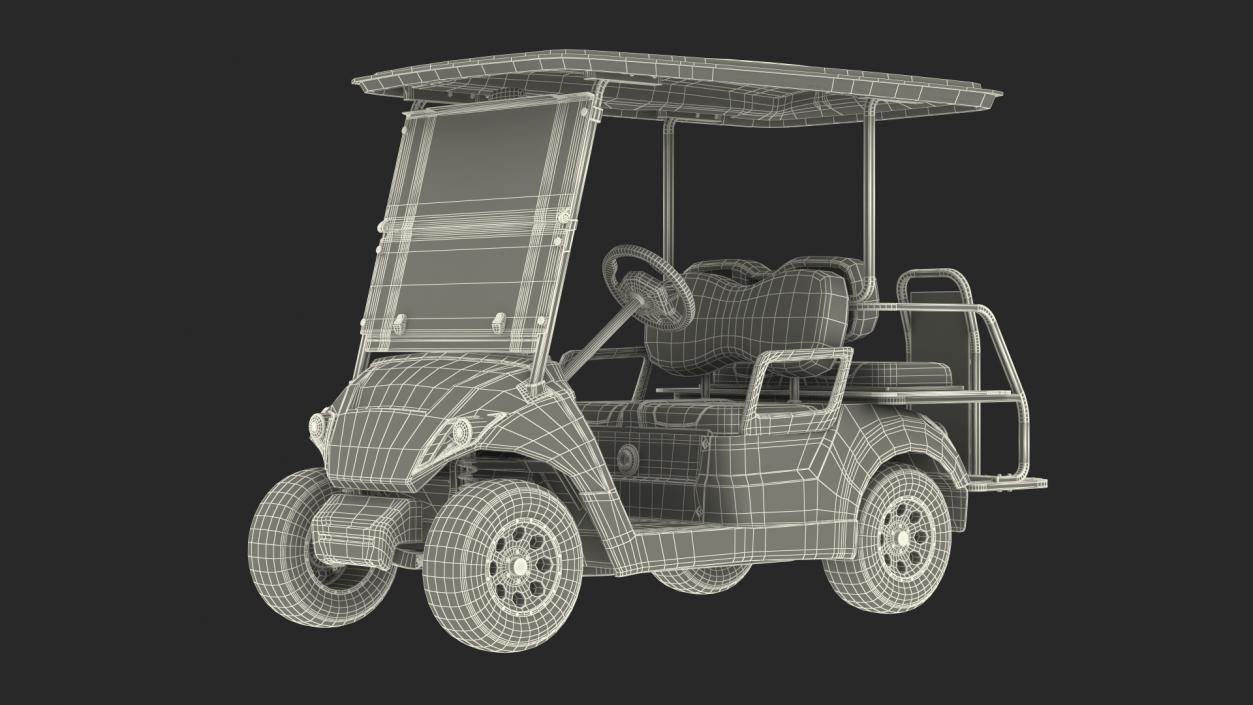 3D model Golf Cars Collection