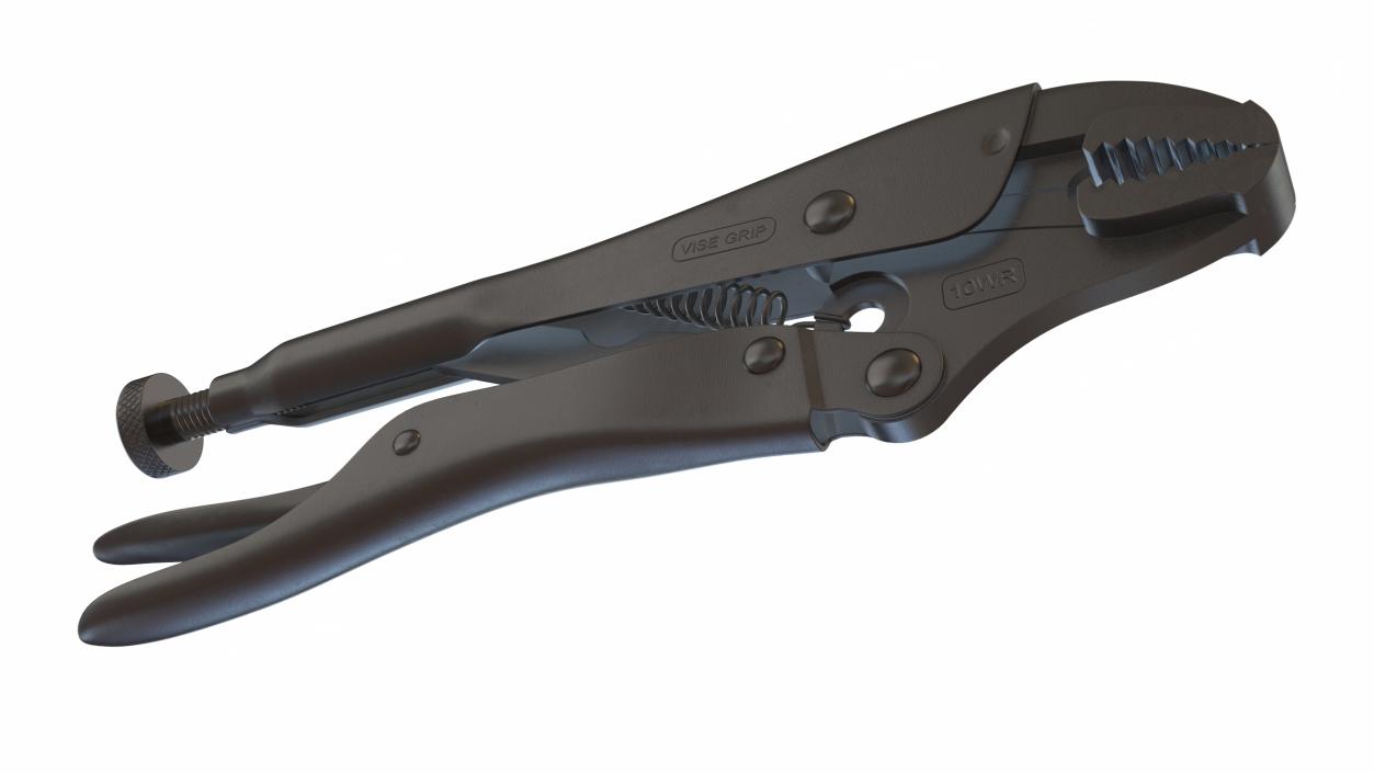 Locking Pliers Adjustable Wrench 3D