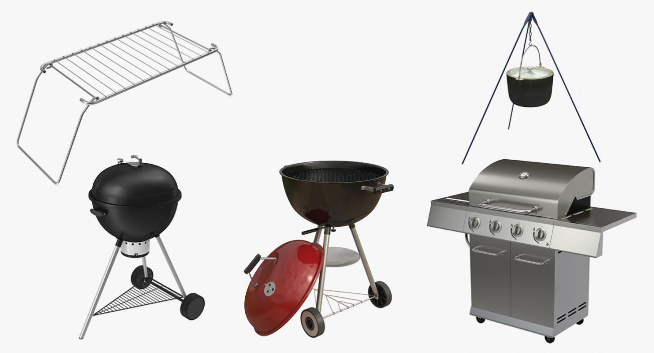 Grills Collection 2 3D model