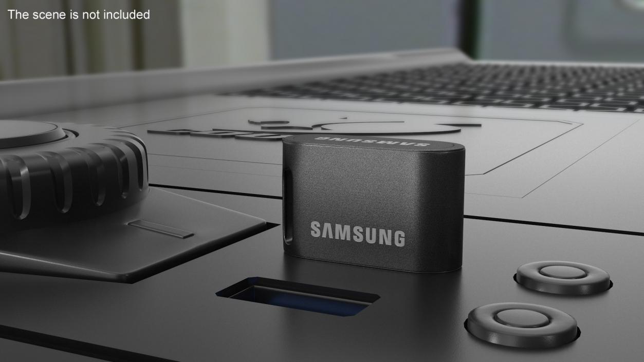 Flash Drive Samsung 32Gb 3D model