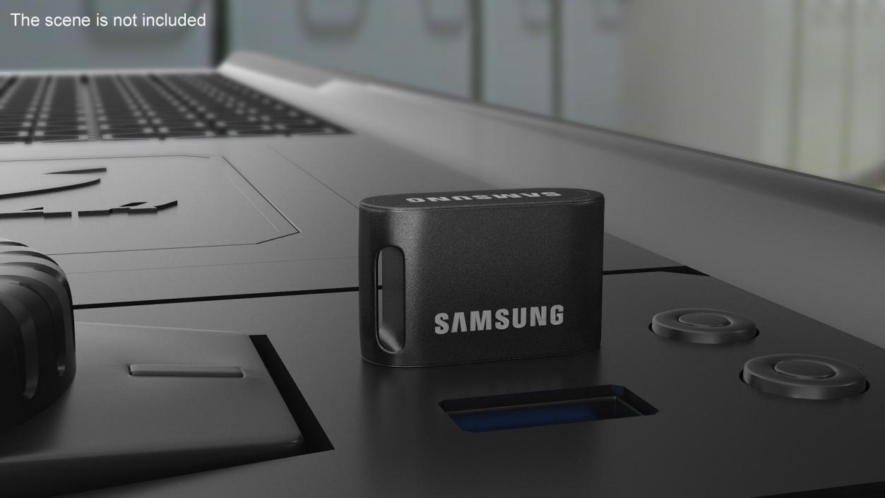 Flash Drive Samsung 32Gb 3D model