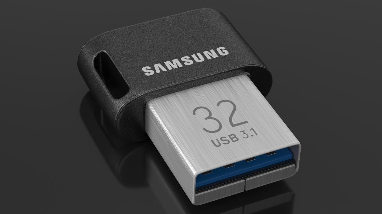 Flash Drive Samsung 32Gb 3D model