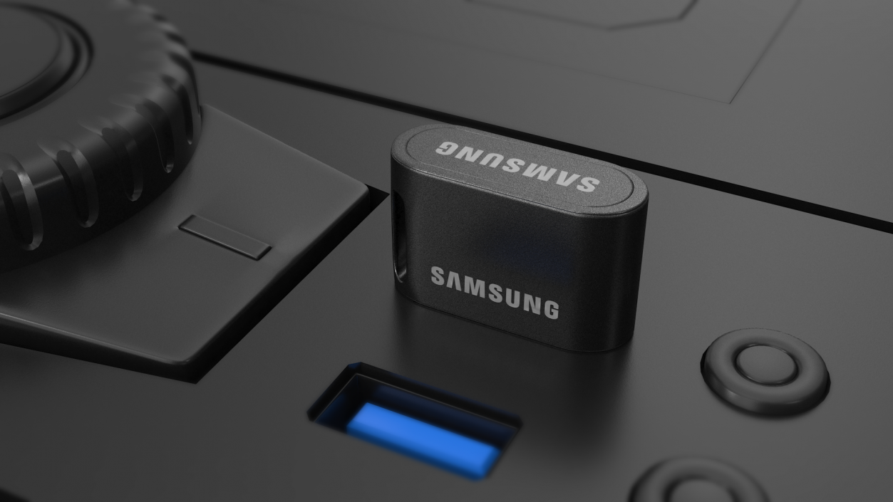 Flash Drive Samsung 32Gb 3D model