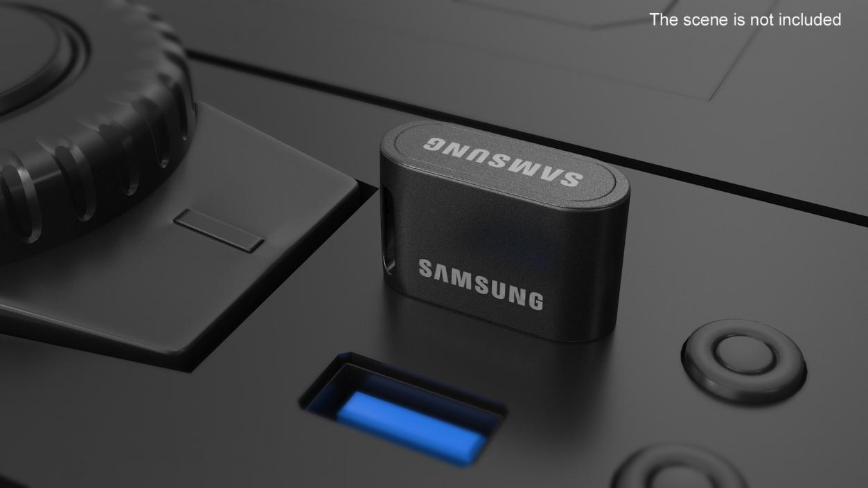 Flash Drive Samsung 32Gb 3D model