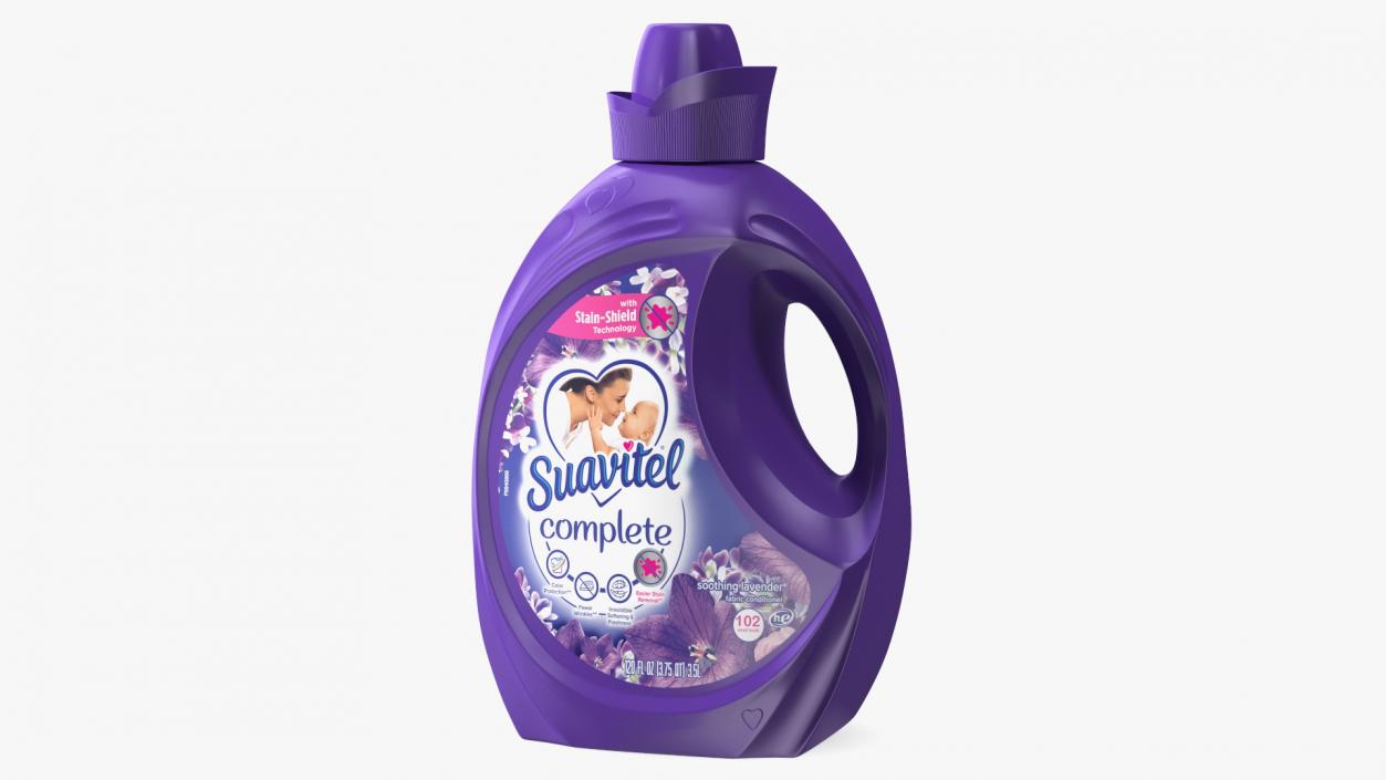 3D Suavitel Lavender Liquid Fabric Softener Large