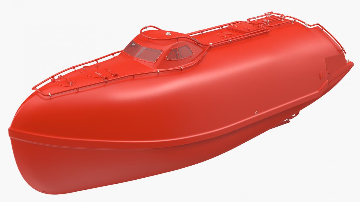 3D model Rescue Lifeboat