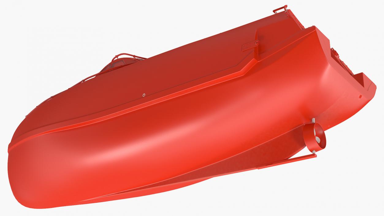 3D model Rescue Lifeboat