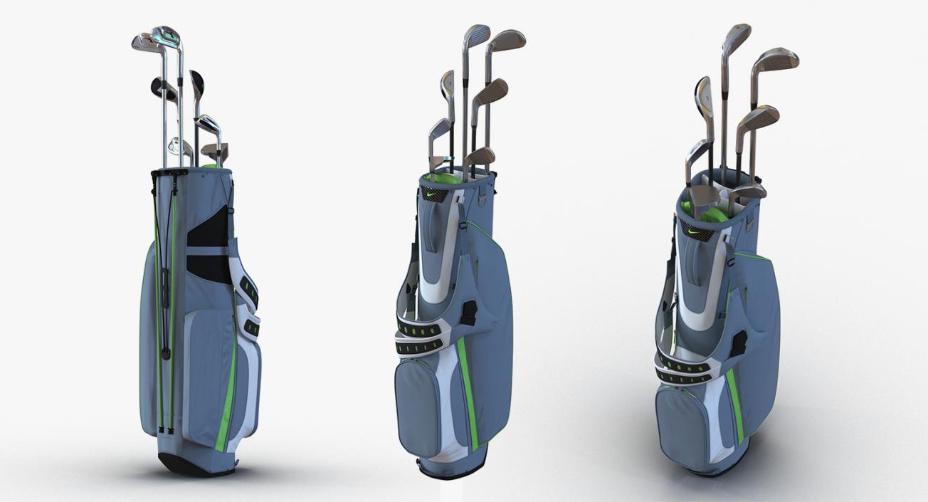 Golf Equipment Collection 3 3D