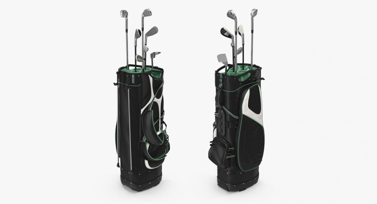 Golf Equipment Collection 3 3D