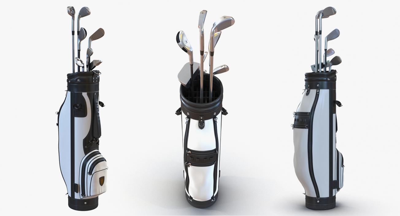 Golf Equipment Collection 3 3D