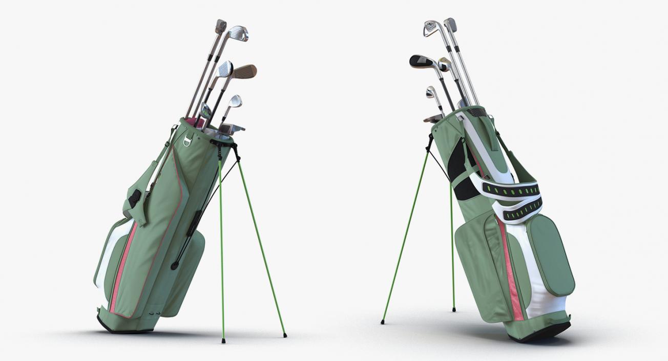 Golf Equipment Collection 3 3D